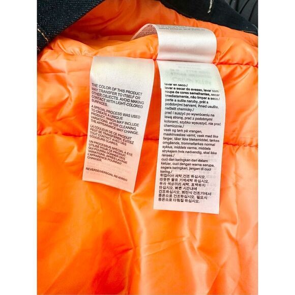 Calvin Klein Jeans Men's Blue and Navy Jacket size M - Picture 12 of 15